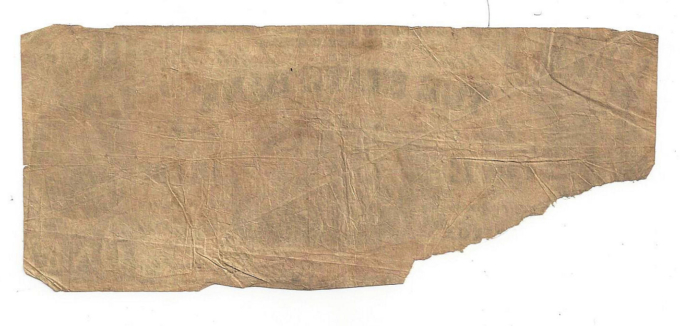 1849 State Bank, Ma $1 Contemp. CTFT Note Altered from State Bank of IN (D01702)
