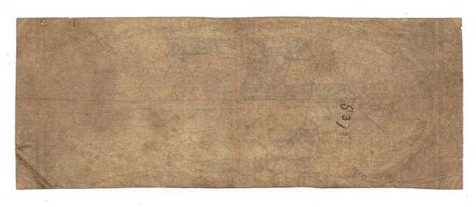 1843 The Washington Bank, Boston, Ma - $1 Obsolete CTFT Note (D0869)