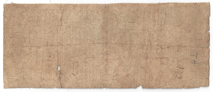 1815 Lebanon Miami Banking OH One Dollar $1 Note No. 554 G12 W1455-18 - D04604
