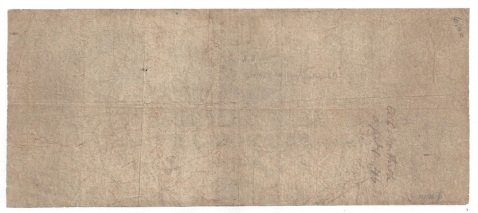 1846 Farmers & Millers Bank of Hagerstown, Maryland $1 Note No.727 (D58608)