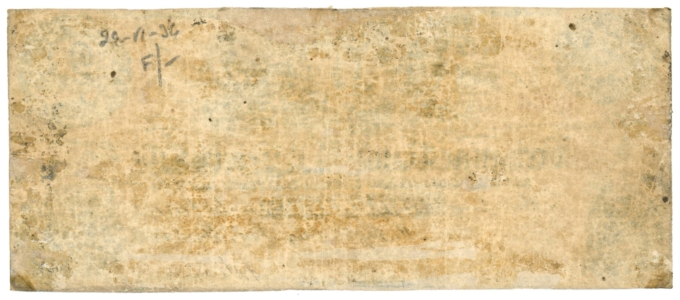 1862 Exchange Bank of A.J. Perrin & Co., Michigan City, Indiana $2 Note (D59755)