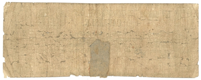 1837 Borough of Carlisle, Pennsylvania 25c Obsolete Note No.859 (D59663)
