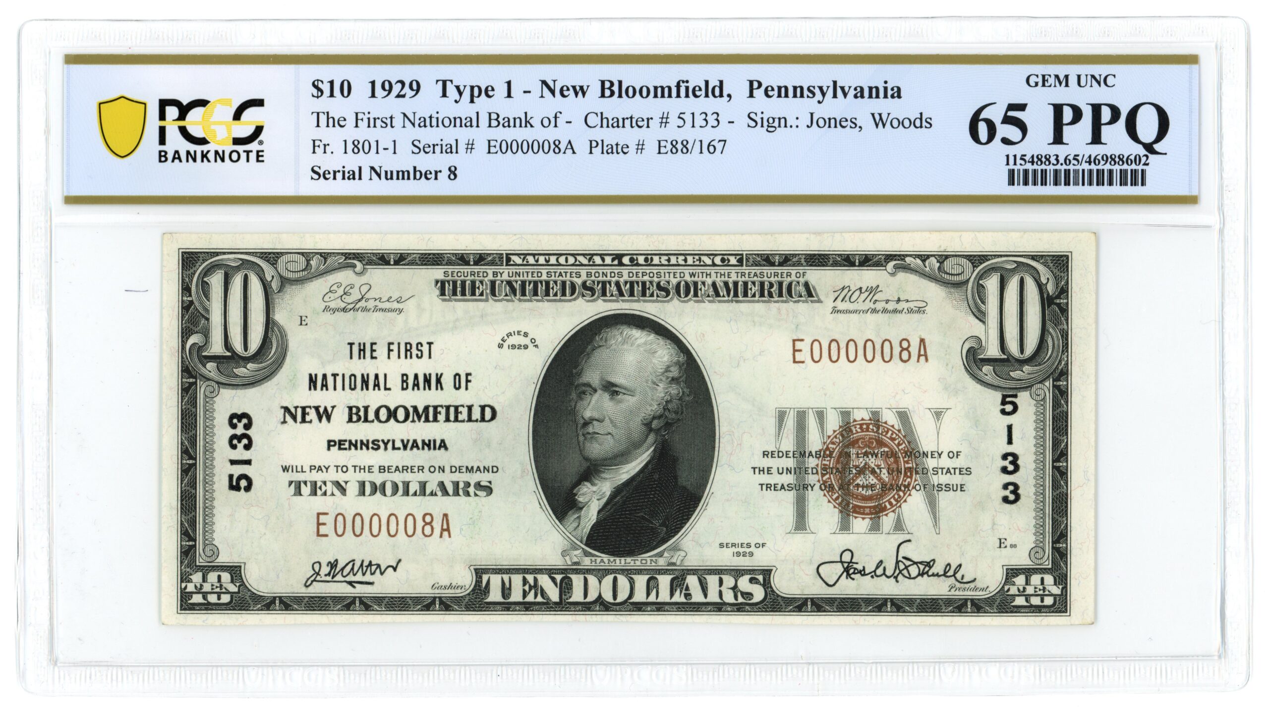 Small Size National Bank Notes