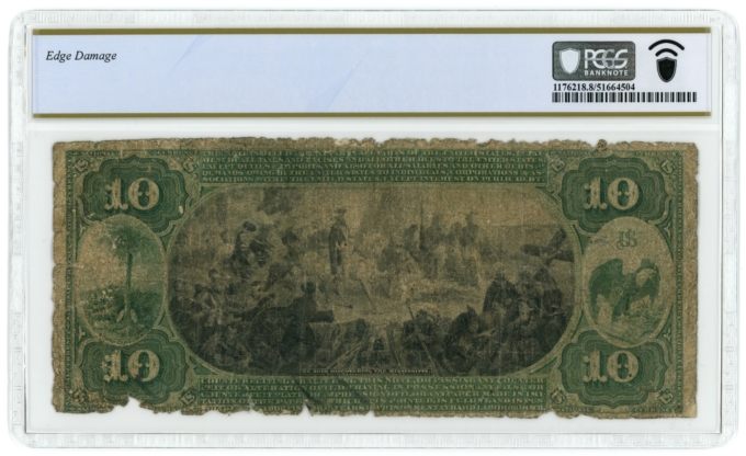 1875 1st NB of Charleston, SC $10 NBN Ch#1622 PCGS VG8 - See Desc. (63118)