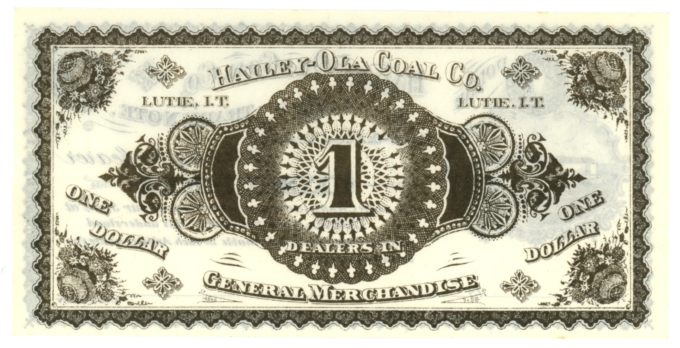 19__ Hailey-Ola Coal Co. $1 Oklahoma OK (L4827)