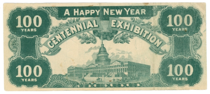 ND Unknown Issue Happy New Year Centennial Exhibition (L4873)