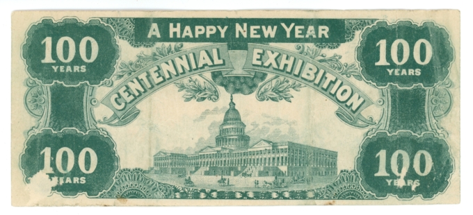 ND Unknown Issue Happy New Year Centennial Exhibition (L4873)