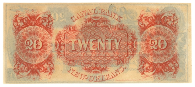 18__ Canal Bank New Orleans Louisiana $20 LA (L4926)