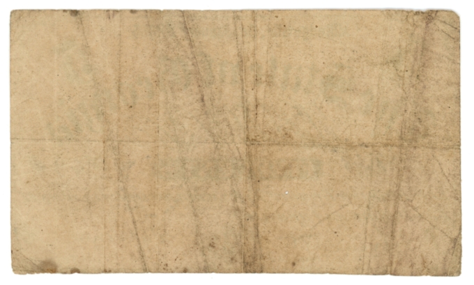 1863 State of Georgia Milledgeville GA 5c Obsolete Note CR-19 (63936)