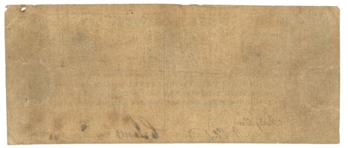 1837 Perry County Bloomfield Pennsylvania PA 25c Obsolete Note (64052)