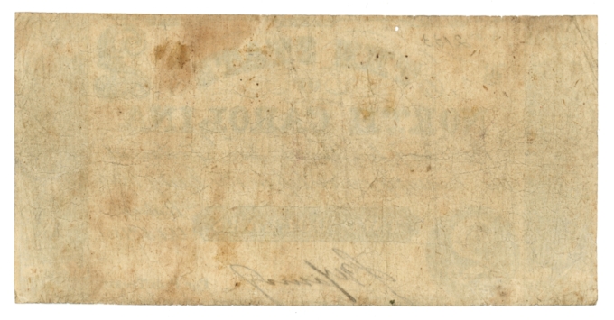 1861 State of North Carolina $2 NC (L5246)