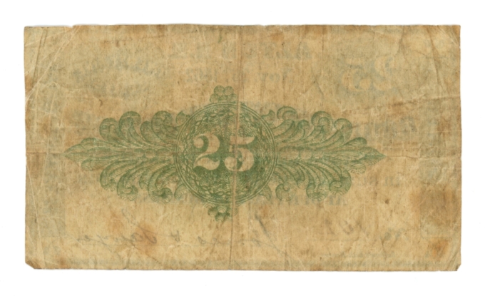 1862 Alton New Hampshire 25 Cent note NH (L5275)