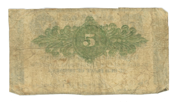 1862 Alton New Hampshire 25 Cent note NH (L5276)