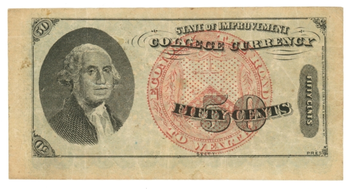 State of improvement 50c College Currency (L5293)