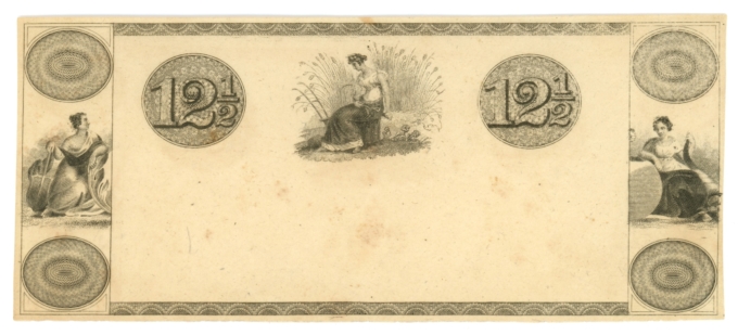 ND Unknown Issue Remainder 12 1/2 cents (L5301)