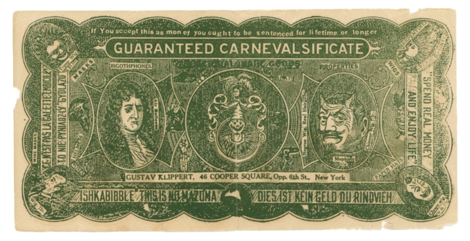 NY Wigs AD Note (L5307)