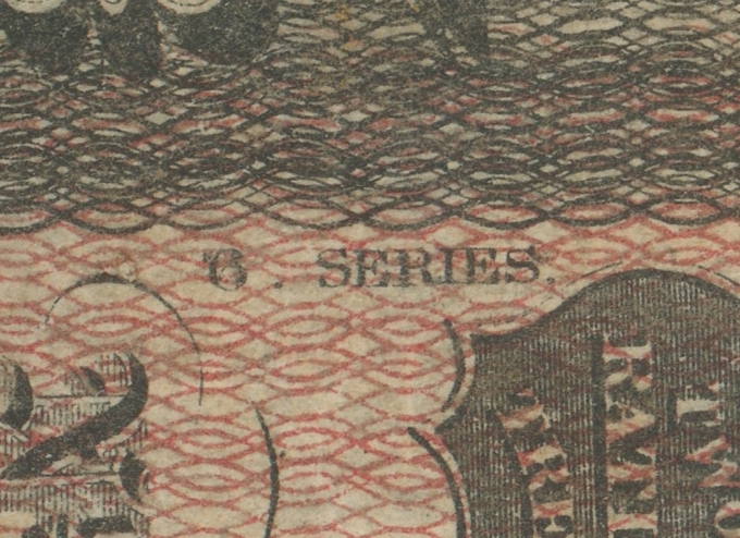 T-68 1864 Confederate States of America CSA $10 Note 7/6 Series? (64190)