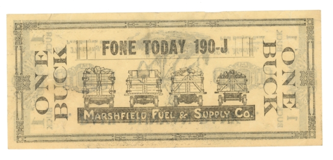 Paul Bunyan Bank One Buck Marshfield Fuel & Supply Co. (A0008)
