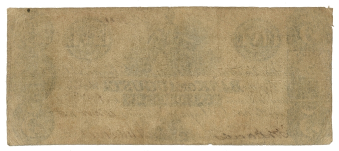 1858 Bank of Augusta Georgia GA $5 Obsolete Note (64370)