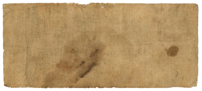 1852 Bank of Cape Fear Salem North Carolina $4 Obsolete Note Salem Branch 64552
