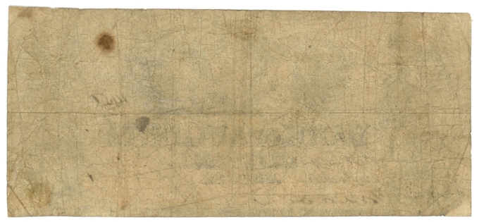 1854 Bank of Augusta Georgia GA $1 Obsolete Note No.1450 (64559)