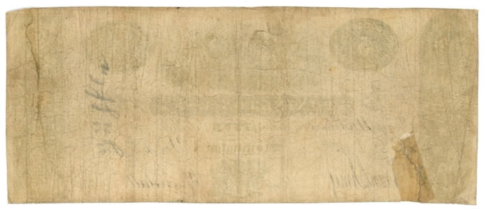 1822 Stonington Bank Connecticut CT $5 Obsolete - Whale Note CTFT C32 (64581)