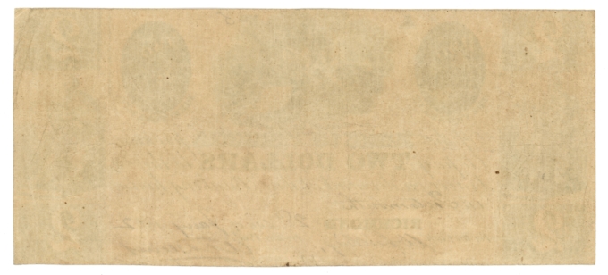 1862 Bank of Virginia Portsmouth VA $2 Obsolete Note No.5 Haxby UNL (64597)