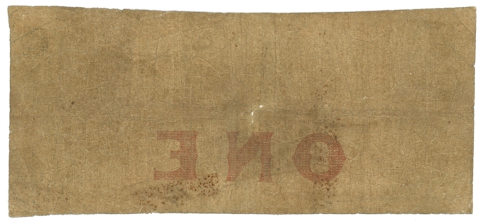 1853 Exchange Bank of Tennessee Murfreesboro TN $1 Obsolete Note (63638)