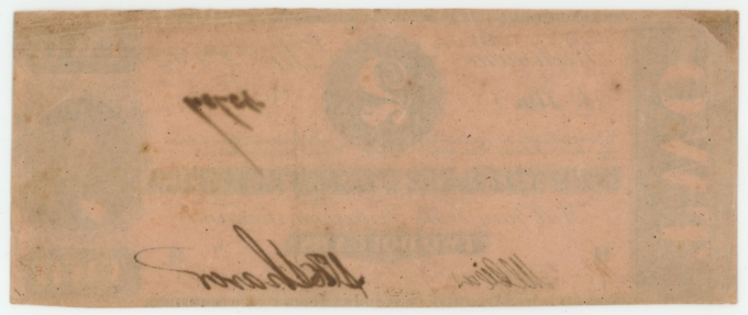 T-54 1862 Confederate States of America CSA $2 Note PF-11 CR-392 PMG VF 35 64658