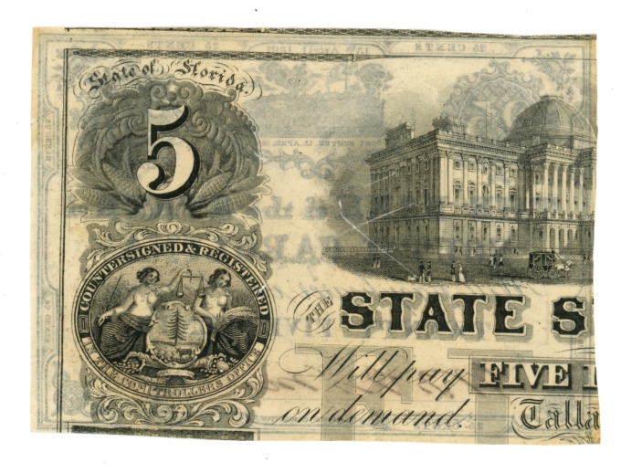 1861 Bank of the State of South Carolina SC 25C S-673 (L6027)