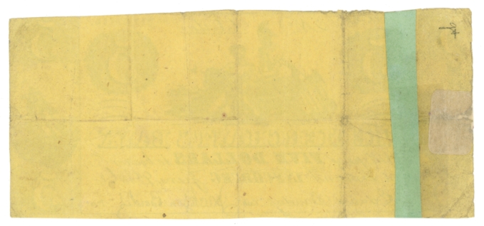 1862 Merchants Bank Lynchburg Virginia VA $5 Obsolete Note CTFT (64734)