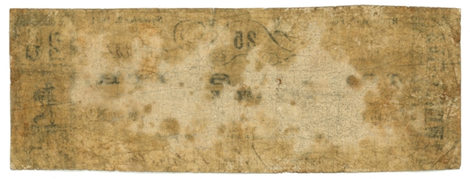 1861 John B Smith Waynesboro Virginia VA 25c Obsolete Scrip Civil War Era 64755