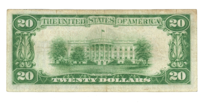 1928 $20 Gold Certificate (A0094)