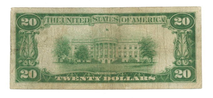 1928 $20 Gold Certificate (A0095)