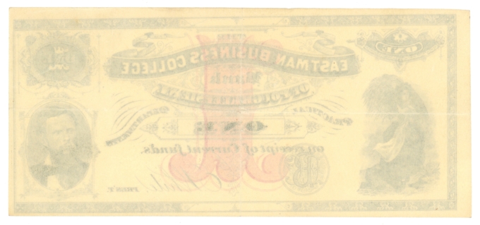 ND Eastman Business College Bank Poughkeepsie NY $1 (L6047)