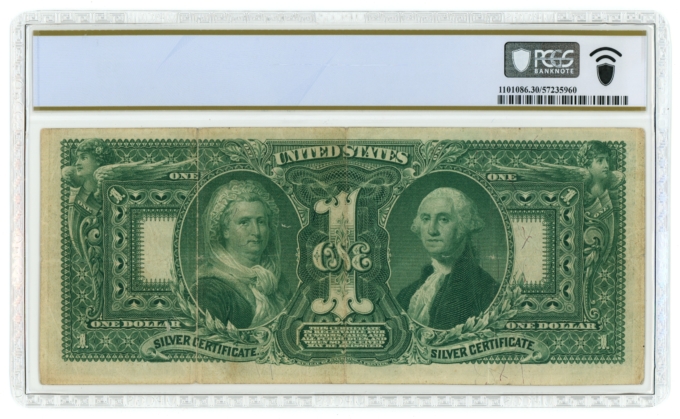 1896 $1 Silver Certificate FR-224 PCGS VF30 (L6061)