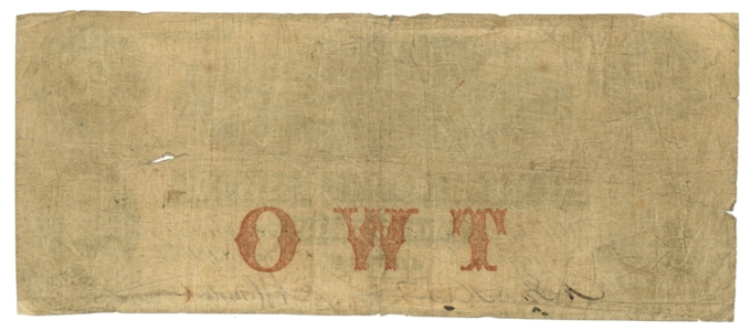 1853 Erie & Kalamazoo Rail Road Bank Adrian Michigan MI $2 Obsolete Note (64854)
