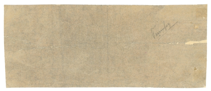 1862 Bank of Chattanooga Tennessee TN $3 Obsolete Note - Civil War Era (65034)