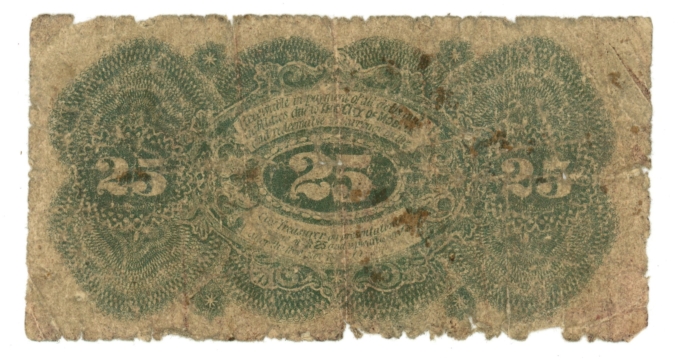ND City of Mobile Alabama AL 25c Obsolete Scrip (65037)