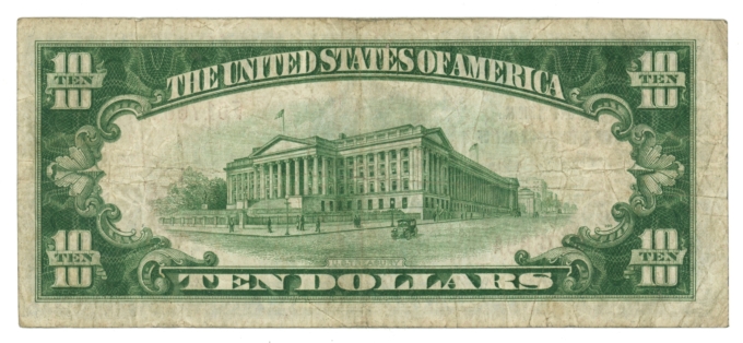 1929 Type 1 City National Bank & Trust Co of Columbus Ohio $10 NBN Ch#7621 64890