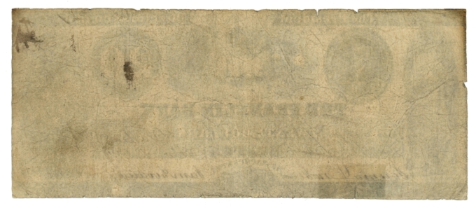 1833 Franklin Bank Boston Massachusetts MA $20 Obsolete Note No.276 (64923)