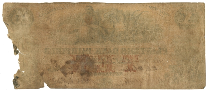 1853 Planters Bank of Fairfield South Carolina $10 SC (L6121)