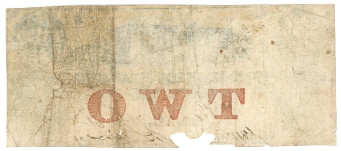 1861 Bank of the State of South Carolina $2 SC (L6122)