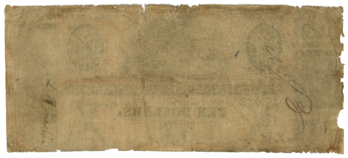 18XX Augusta Insurance & Banking Co. $10 Georgia GA (L6128)