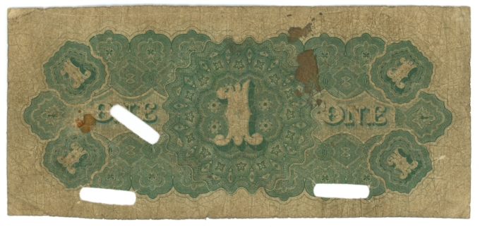 1861Macon & Brunswick RR Co Georgia $1 GA (L6228)