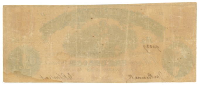 1862 Virginia Treasury Note $1 Richmond VA (L6230)