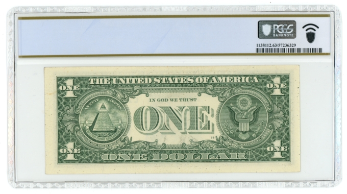 2009 $1 FRN San Francisco FR-1934-L PCGS UNC63 (L6243)