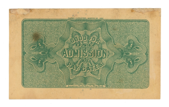 1893 Worlds Columbia Exposition Lincoln Chicago IL (L6262)