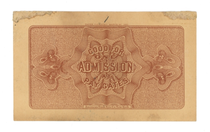 1893 Worlds Columbian Exposition Columbus Chicago IL (L6263)