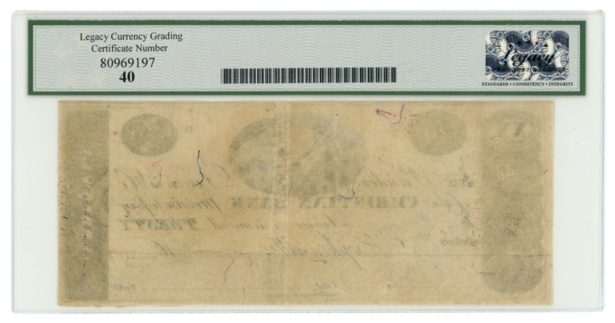 18XX Christian Bank Hopkinsville KY $20 Remainder LCG XF40 (L6313)